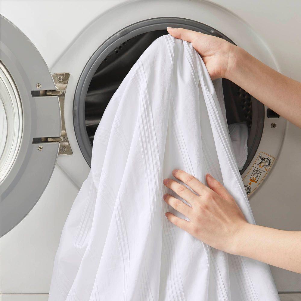 7-Piece Cal King Woven Striped Comforter Set Media 12
