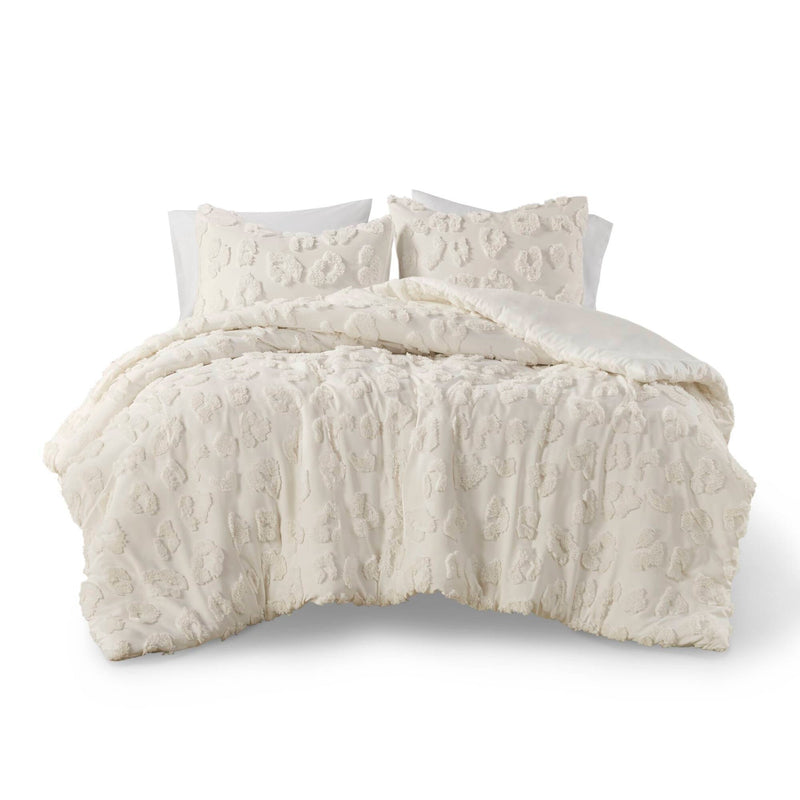 Animal Chenille Duvet Cover Set Twin/Twin XL