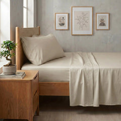 TENCEL Lyocell Sheet Set 4-Piece Moisture-Wicking All-Season Sleep perspective