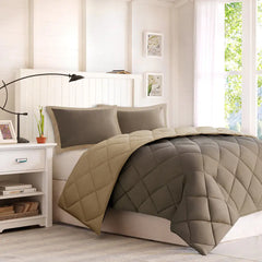 3M Scotchgard Diamond Quilting Reversible Down Alternative Comforter Set perspective
