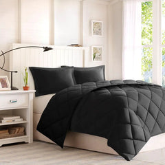 3M Scotchgard Diamond Quilting Reversible Down Alternative Comforter Set perspective