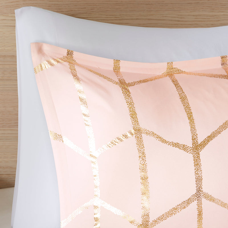 5-Piece 100% Polyester Brushed Comforter Set