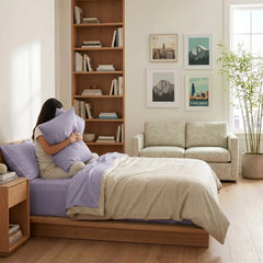Bamboo Sheet Set Organic Bamboo & Oeko-Tex Certified Soft Sleep Comfort perspective