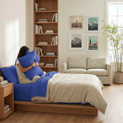 Bamboo Sheet Set Organic Bamboo & Oeko-Tex Certified Soft Sleep Comfort perspective