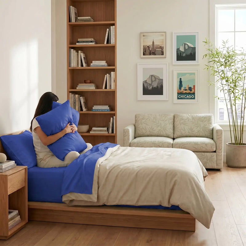 Bamboo Sheet Set Organic Bamboo & Oeko-Tex Certified Soft Sleep Comfort