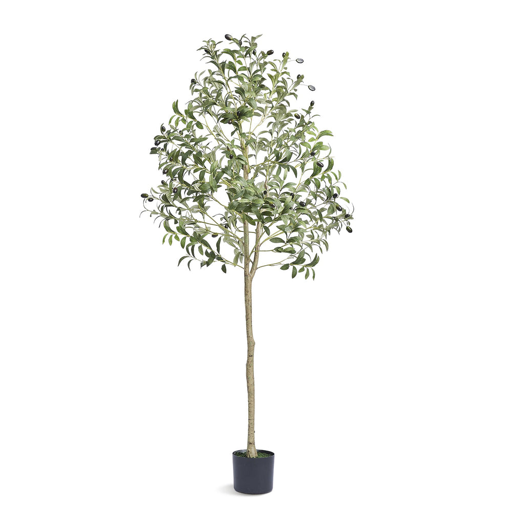 Artificial Olive Tree, 5 FT Tall Faux Plant, Secure PE Material & Anti-Tip Tilt Protection Low-Maintenance Plant, Lifelike Green Fake Potted Tree for Home Office Warehouse Decor Indoor Outdoor Media 1