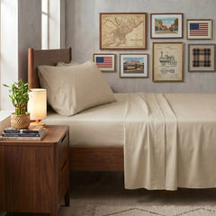 Bamboo Sheet Set Organic Bamboo & Oeko-Tex Certified Soft Sleep Comfort perspective