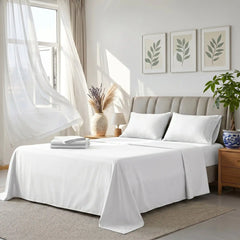 TENCEL Lyocell Sheet Set 4-Piece Moisture-Wicking All-Season Sleep perspective
