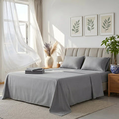 TENCEL Lyocell Sheet Set 4-Piece Moisture-Wicking All-Season Sleep perspective