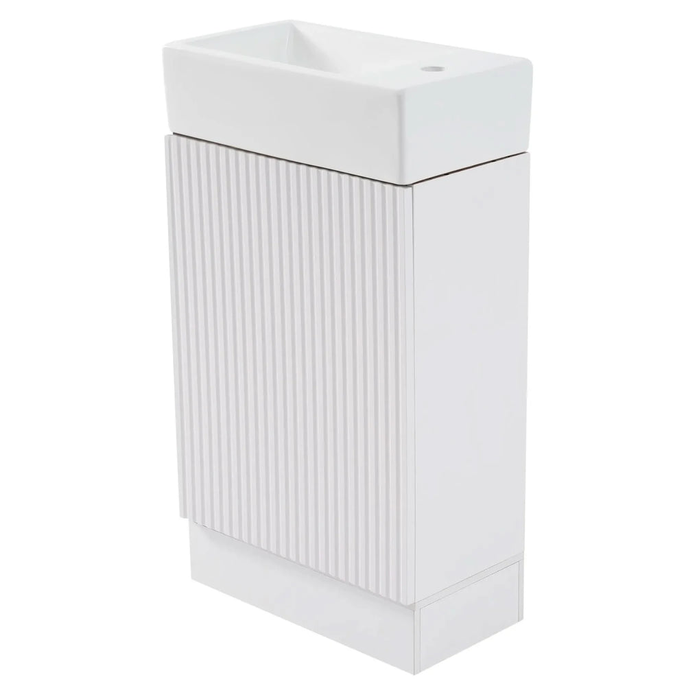 Bathroom Vanity Cabinet With Two Tier Shelf Left Or Right Orientation Media 19
