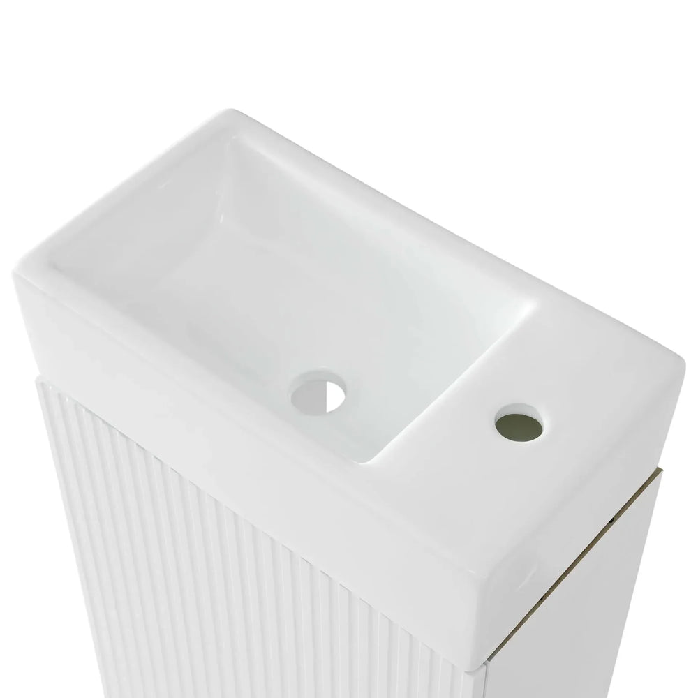 Bathroom Vanity Cabinet With Two Tier Shelf Left Or Right Orientation Media 23