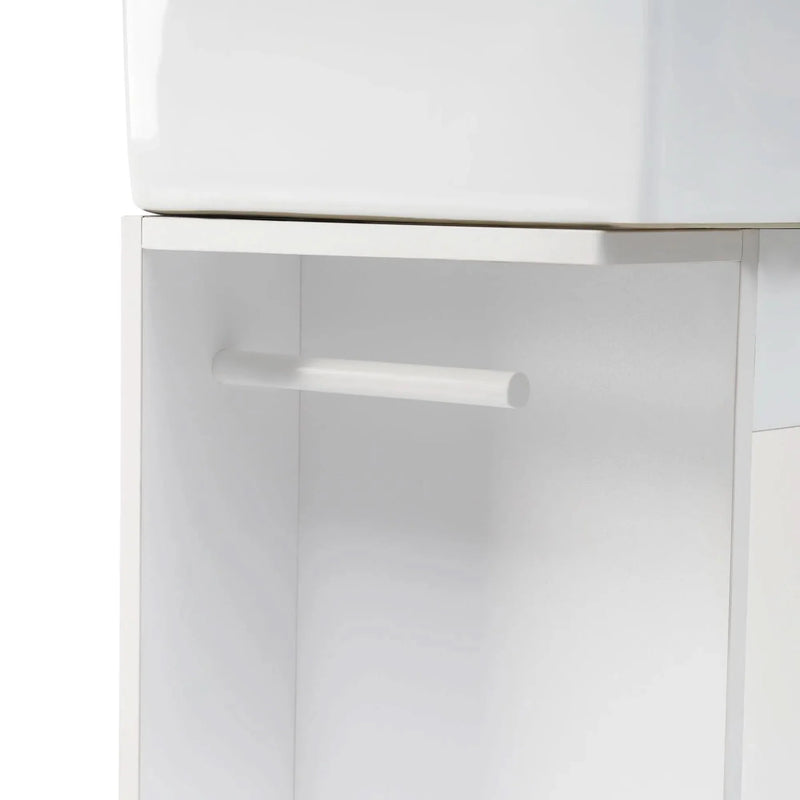 Bathroom Vanity Cabinet With Two Tier Shelf Left Or Right Orientation