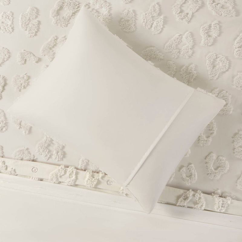 Animal Chenille Duvet Cover Set Full/Queen