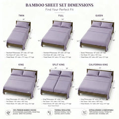 Bamboo Sheet Set Organic Bamboo & Oeko-Tex Certified Soft Sleep Comfort perspective