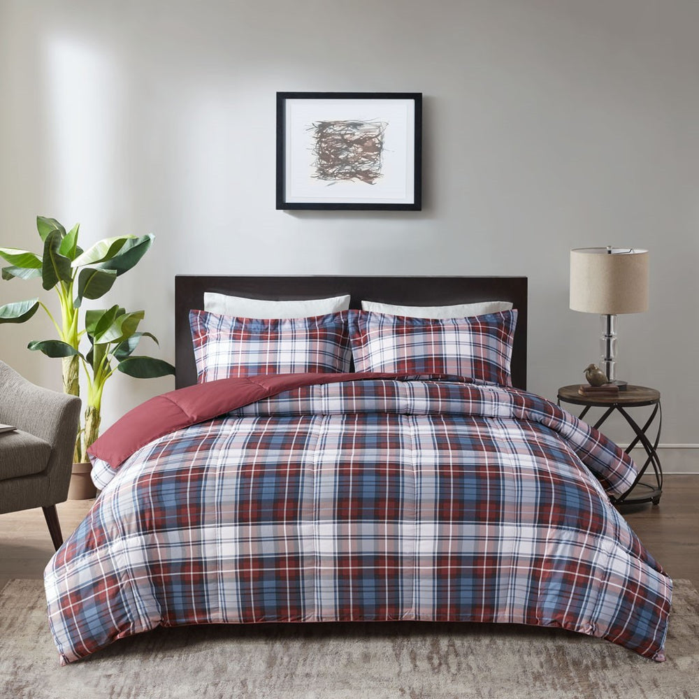 Twin/Twin XL 3M Scotchgard Down Alternative All Season Comforter Set Media 10