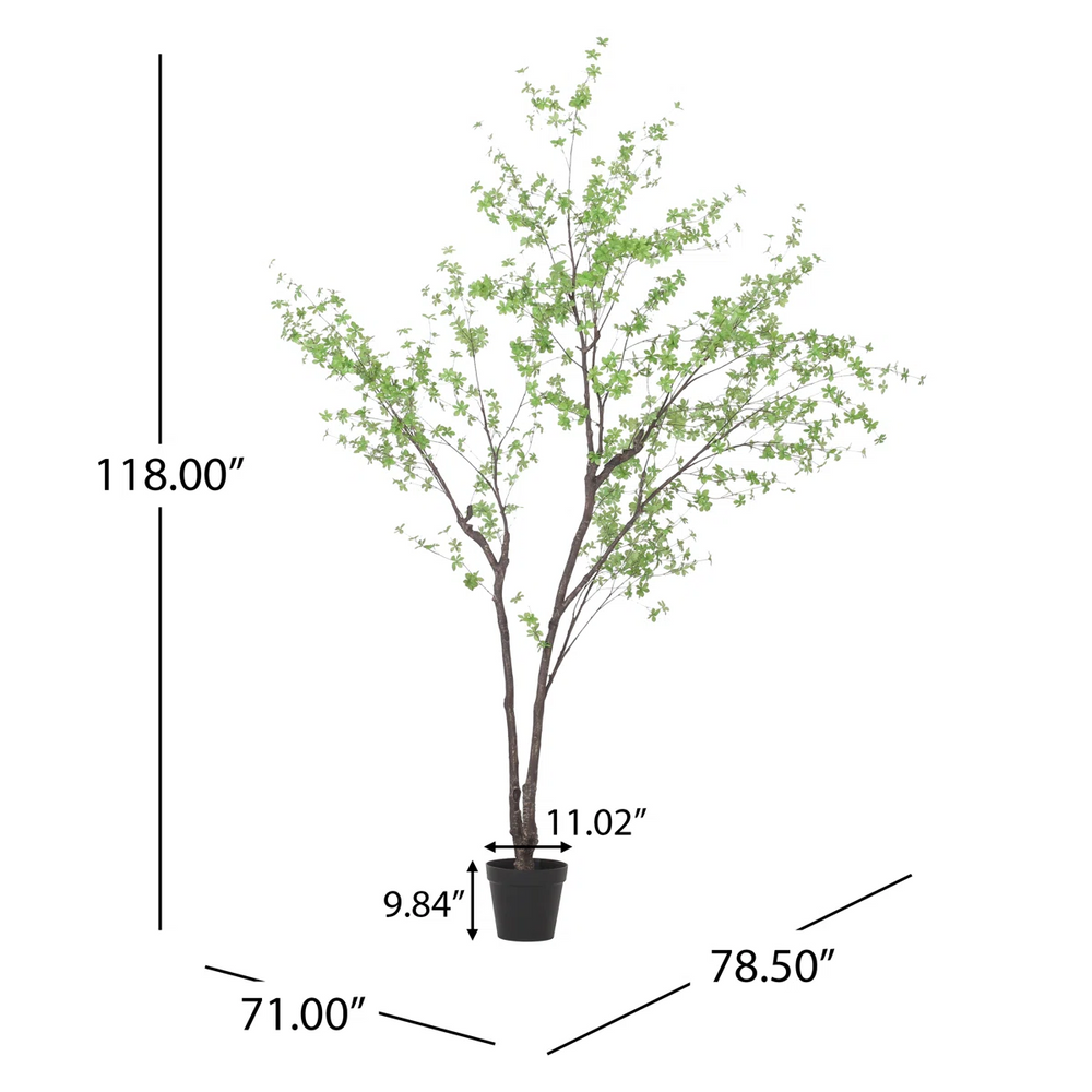 300CMARTIFICIAL DISC LEAF TREE Media 9