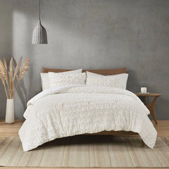 Ruched Fur Down Alternative Comforter Set perspective