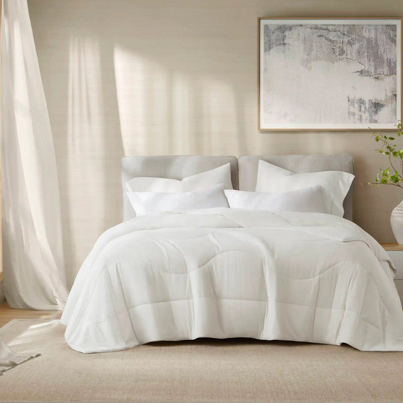 1-Piece Reversible Tencel Comforter Blanket