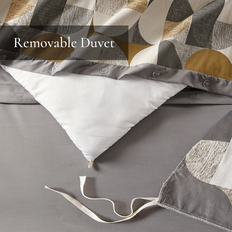 Jacquard Oversized Duvet Style Comforter Set