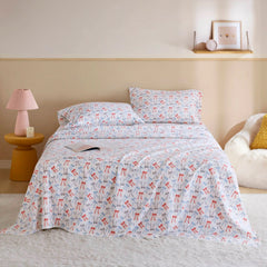 100% Cotton Pigment Printed Sheet Set perspective