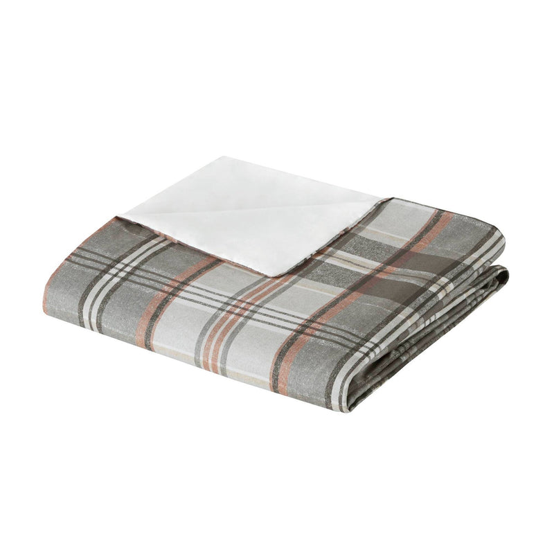Plaid Duvet Cover Set Twin/Twin XL