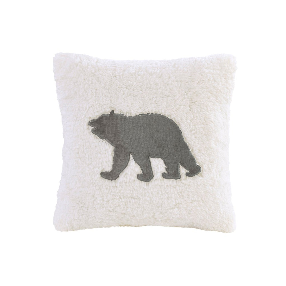 Full/Queen Plush to Sherpa Down Alternative Comforter Set Media 8