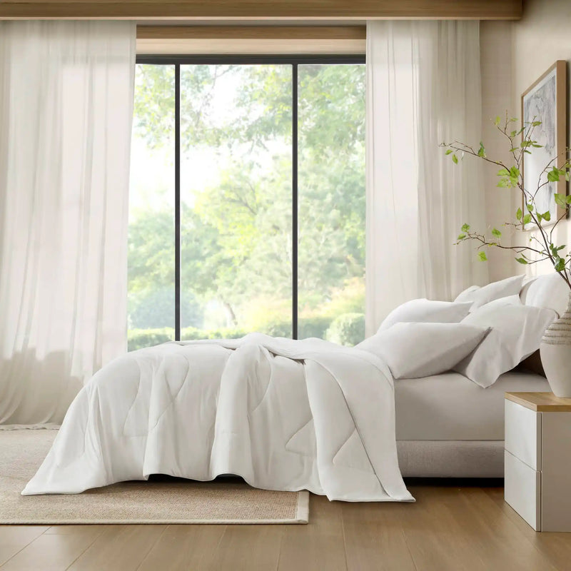1-Piece Reversible Tencel Comforter Blanket