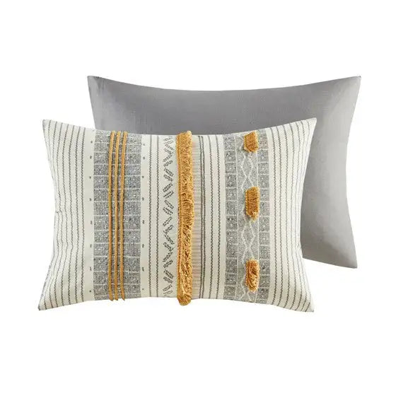 3 Piece Cotton Duvet Cover Set