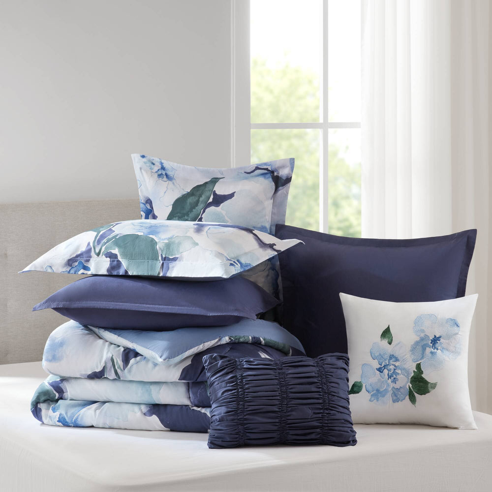 7- Piece Queen Comforter Set Media 11
