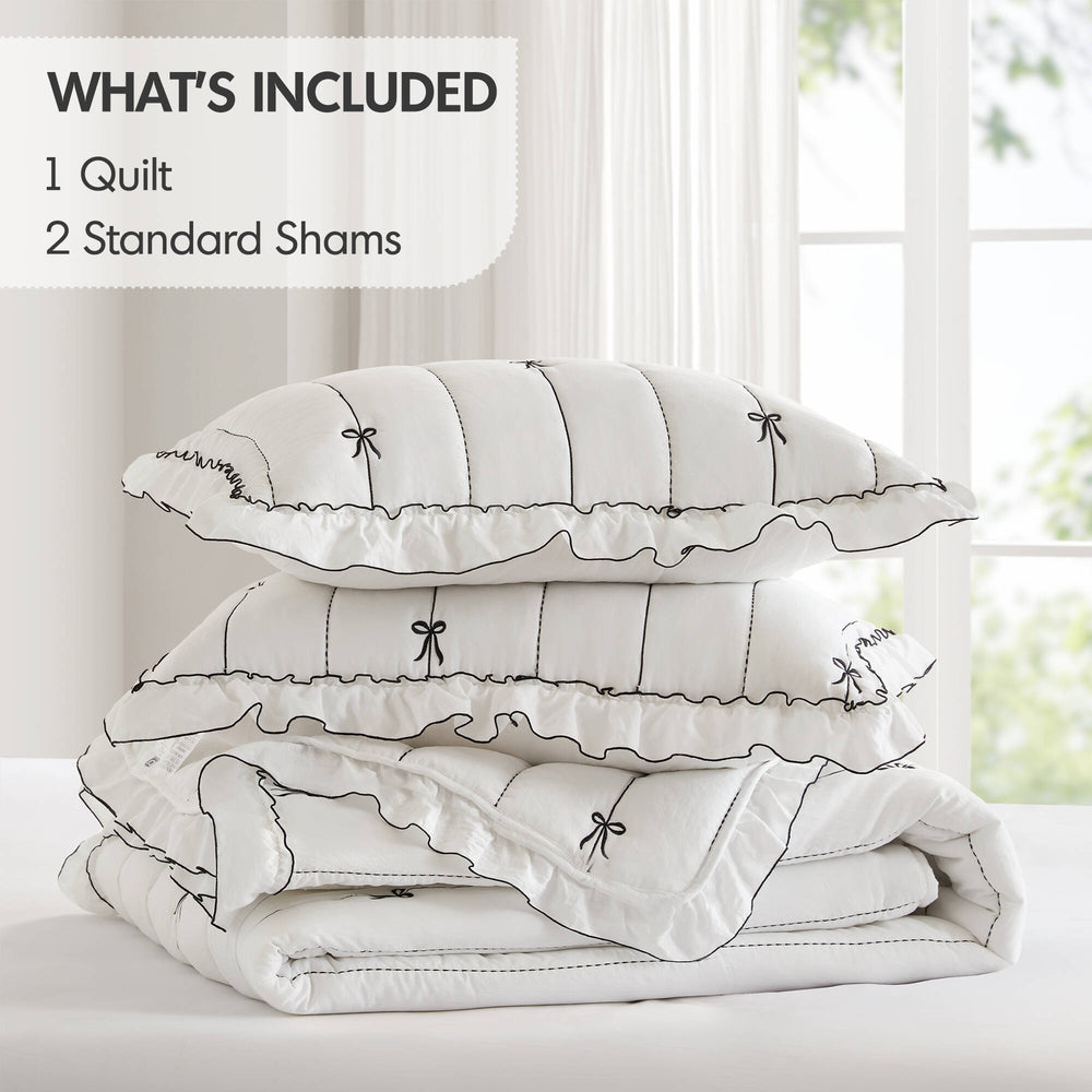 3- Piece Full/Queen Quilt Mini Set Media 6