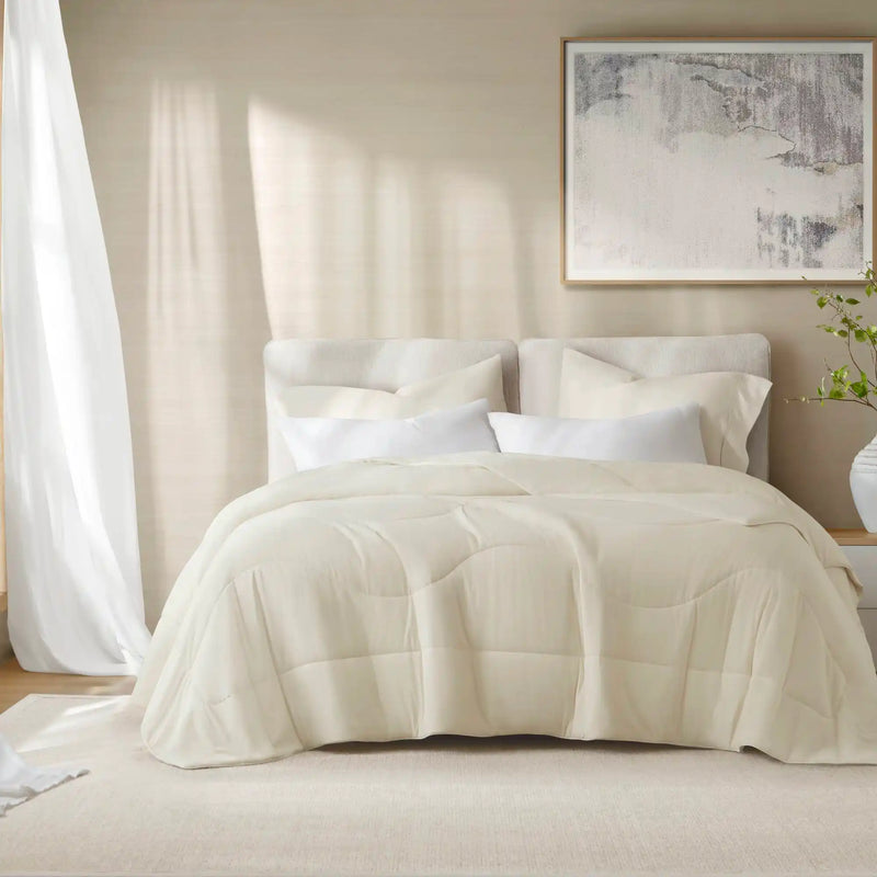 1-Piece Reversible Tencel Comforter Blanket