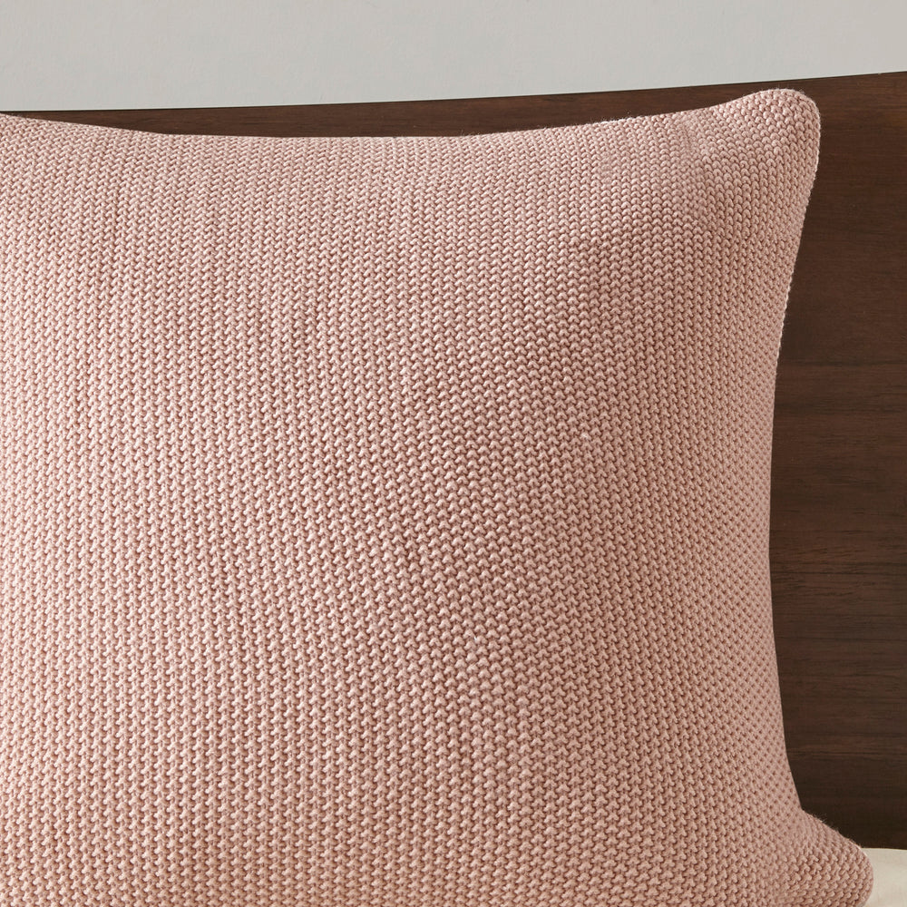 Cotton Jacquard Comforter Set Blush King/Cal King Media 13