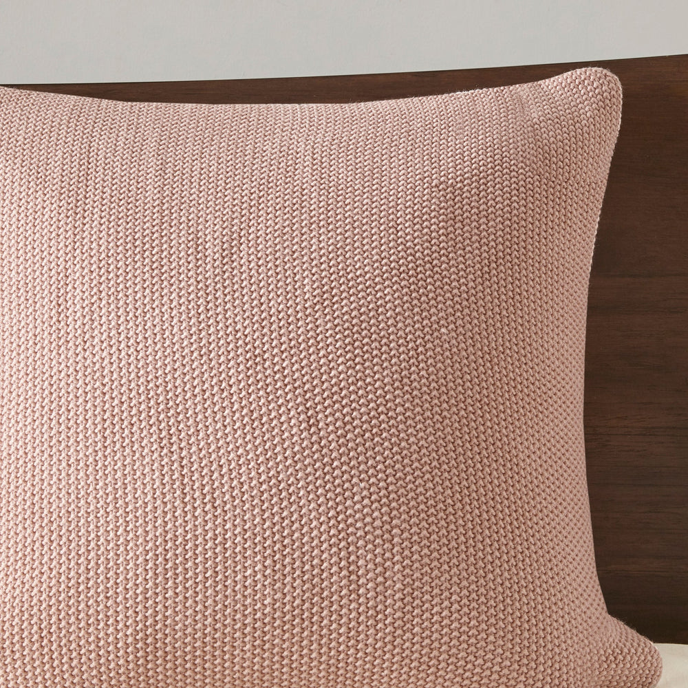 Cotton Jacquard Comforter Set Blush King/Cal King Media 13