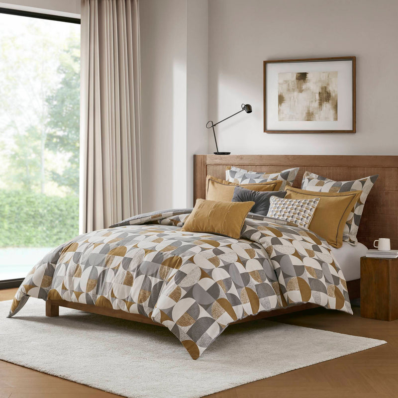 Jacquard Oversized Duvet Style Comforter Set
