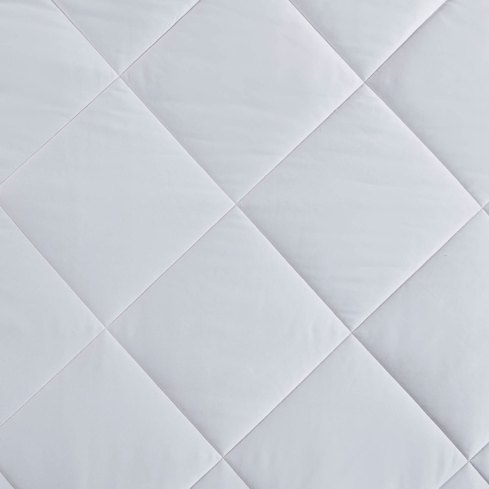 Oversized Down Alternative Comforter White King/Cal King Media 19