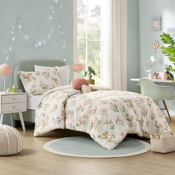 Full/Queen Mushroom Garden Comforter Set Media 15