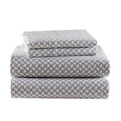 4-Piece 100% Cotton Printed Sheet Set perspective