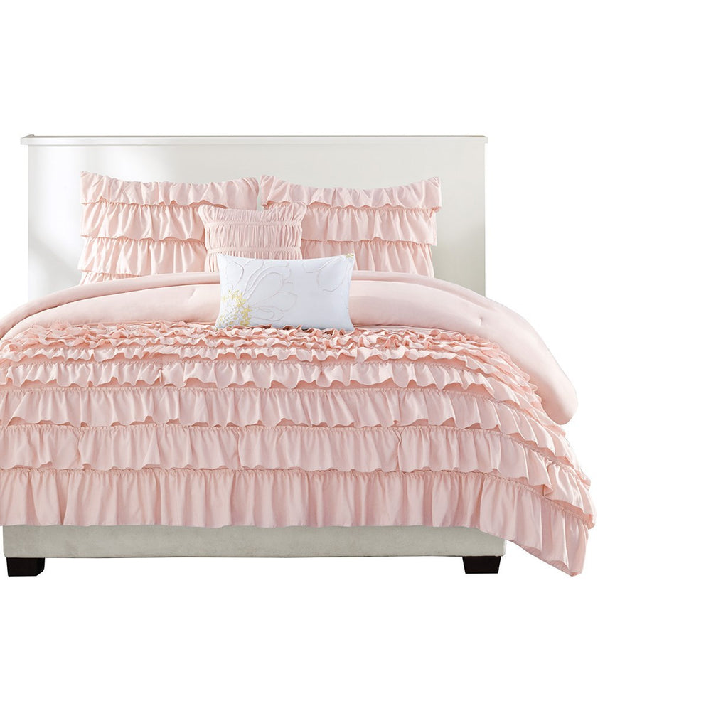 Twin/Twin XL Ruffle Comforter Set Media 5