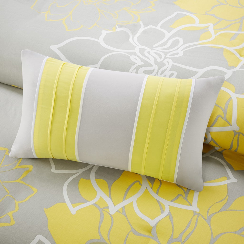 Full/Queen 6 Piece Printed Duvet Cover Set Media 7