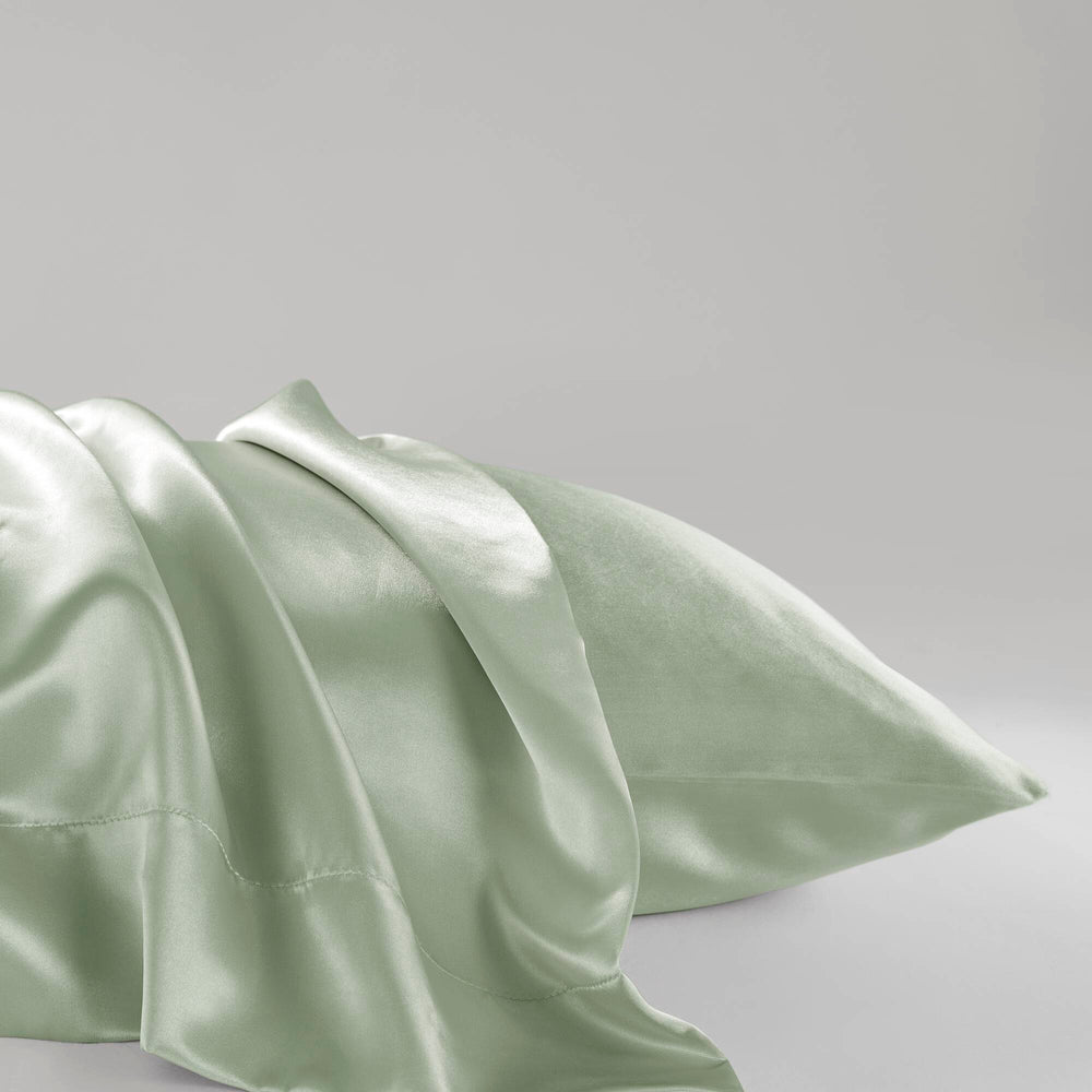 4 PCS Twin Luxury Sheet Set Sage Media 7