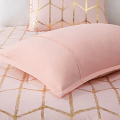 5-Piece 100% Polyester Brushed Comforter Set perspective