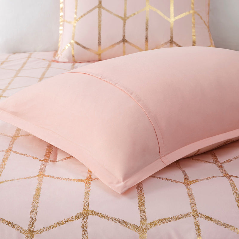 5-Piece 100% Polyester Brushed Comforter Set