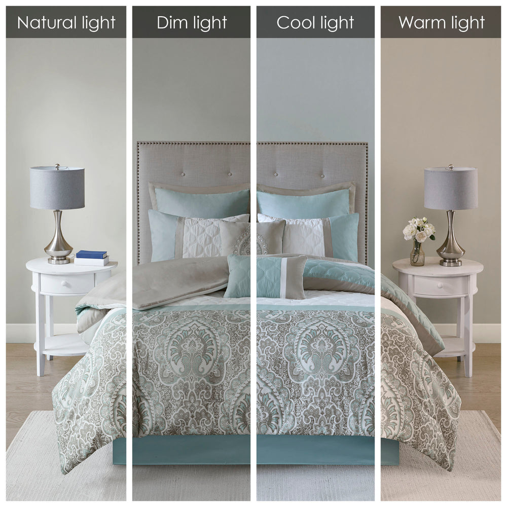 Cal King 8 Piece Comforter Set Media 2