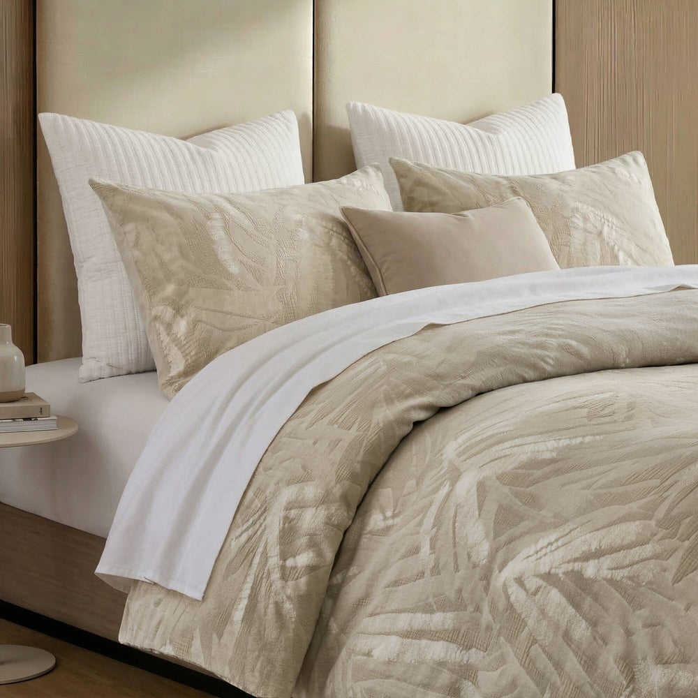 3 Pieces King Cotton Duvet Set,Linen Media 11