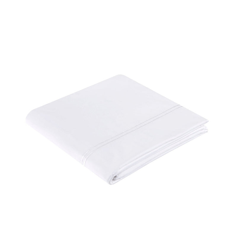 King/Cal King 100% Cotton Sateen Embroidered Comforter Set