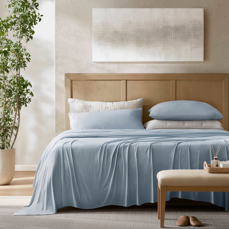 4-Piece Stretch Jersey Sheet Set