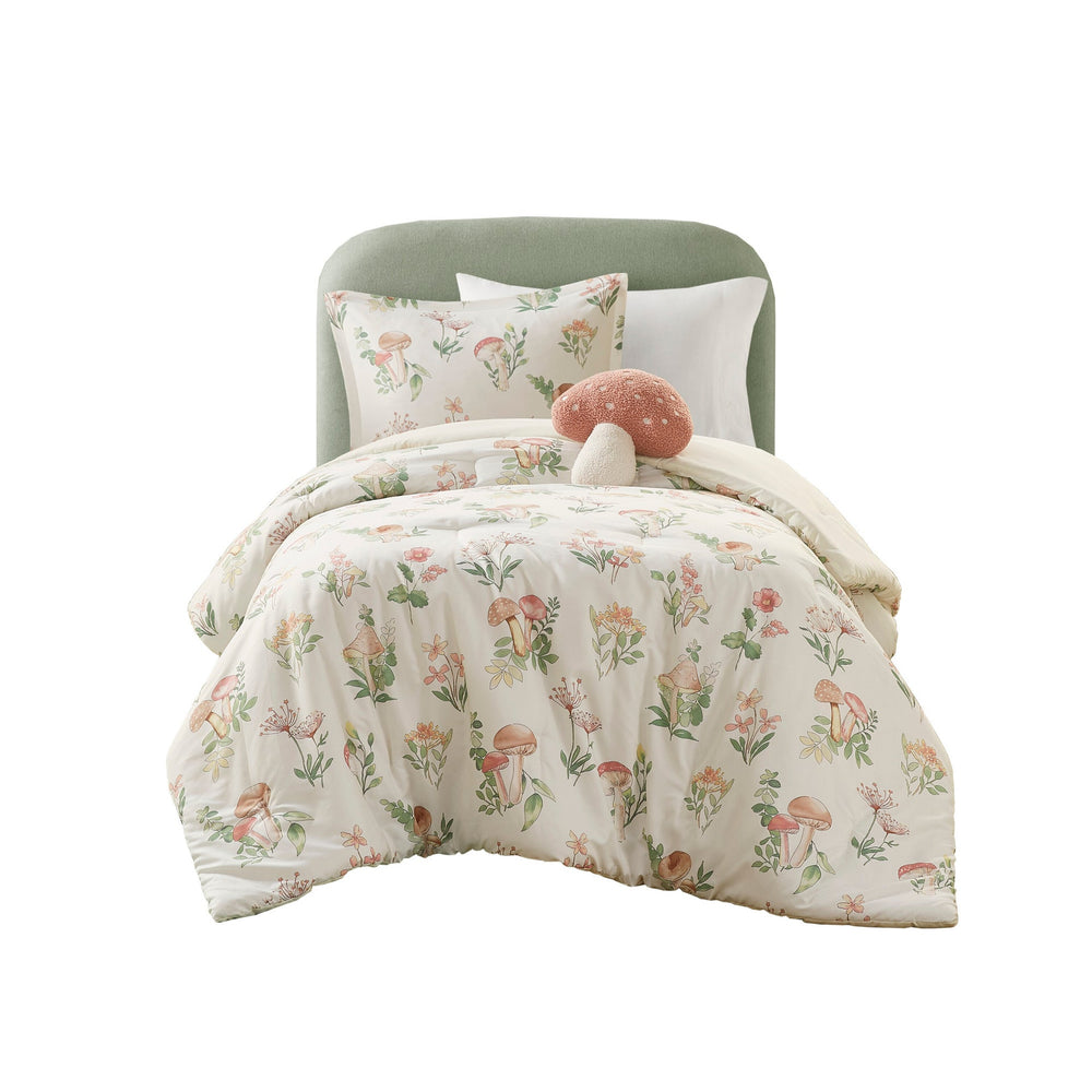 Mushroom Garden Comforter Set Twin/Twin XL Media 15