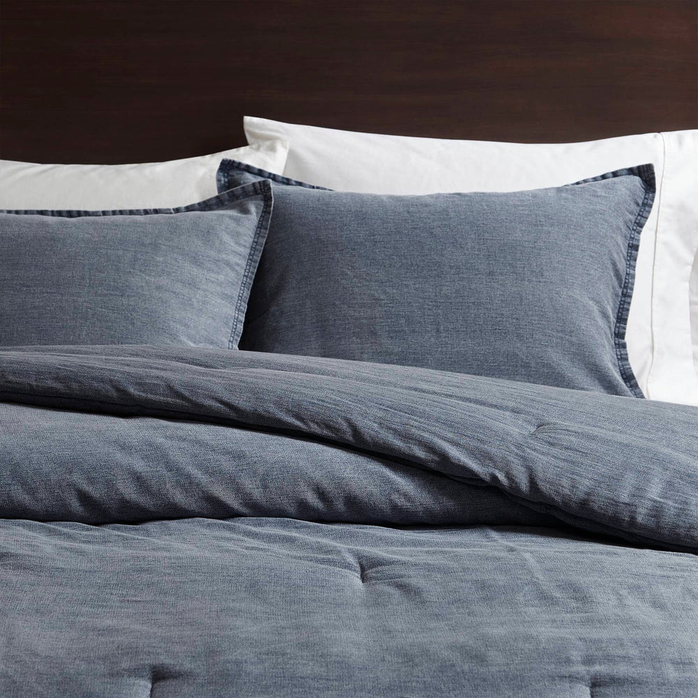 2PCS Twin/Twin XL Twill Washed Comforter Set Media 13