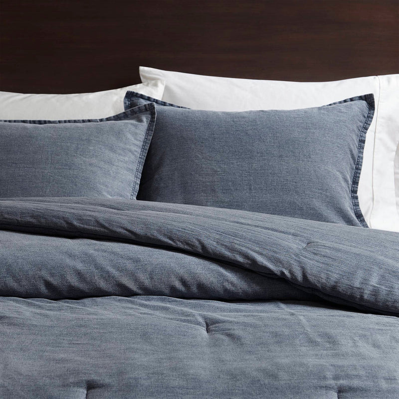 2PCS Twin/Twin XL Twill Washed Comforter Set