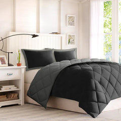 3M Scotchgard Diamond Quilting Reversible Down Alternative Comforter Set perspective
